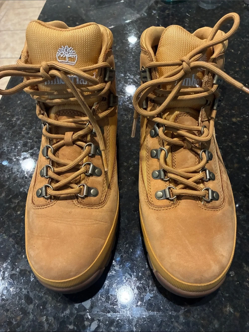 Timberland Men's Wheat/Tan Work-Style Hiking Boots